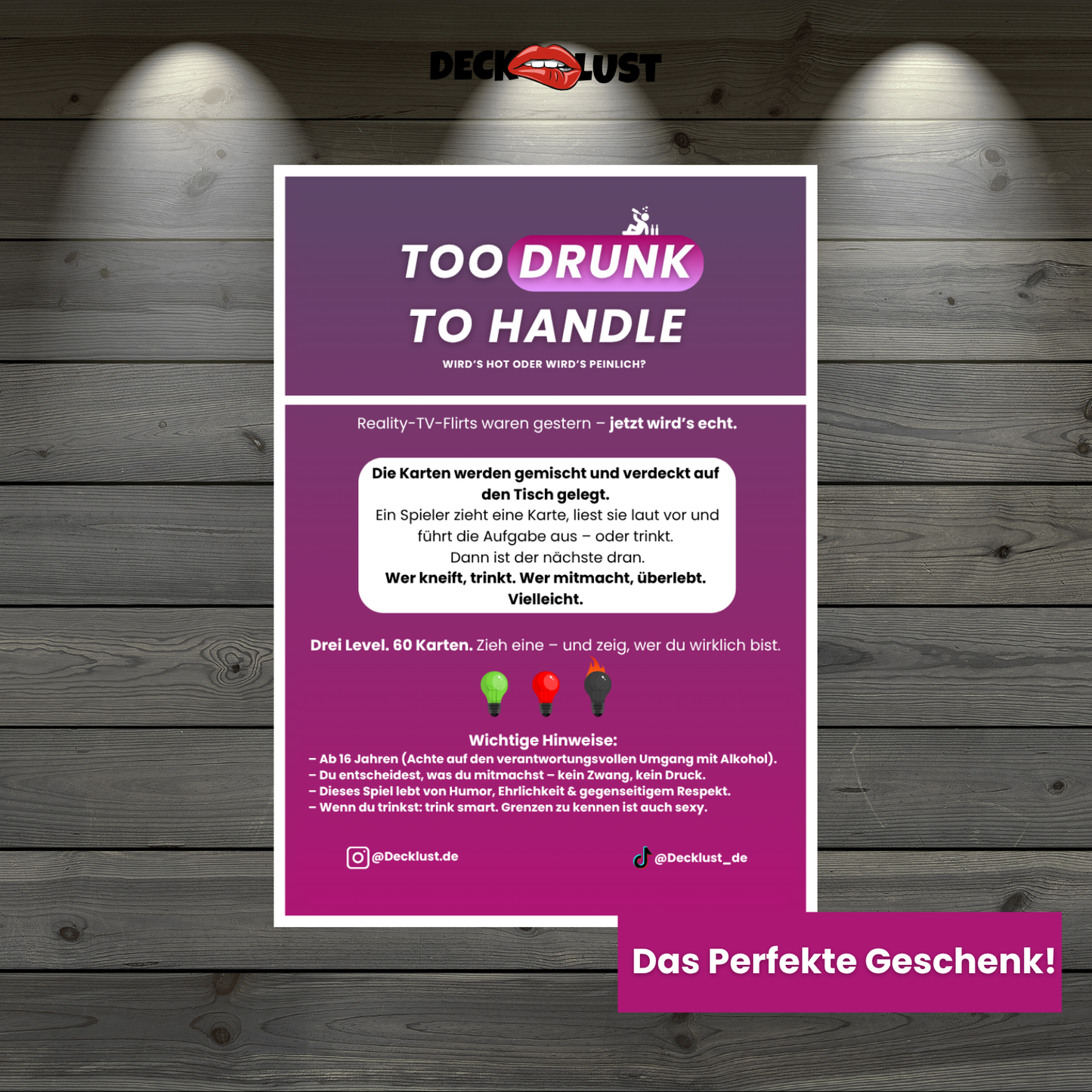 Too Drunk To Handle